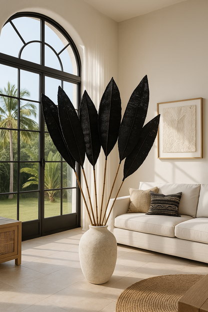 80” Oversized Bamboo Leaf – Wild Style