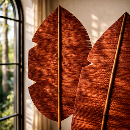 80” Oversized Bamboo Leaf - Sculptural Style