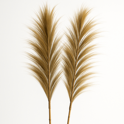 80” Oversized Bamboo Leaf - Feather Style