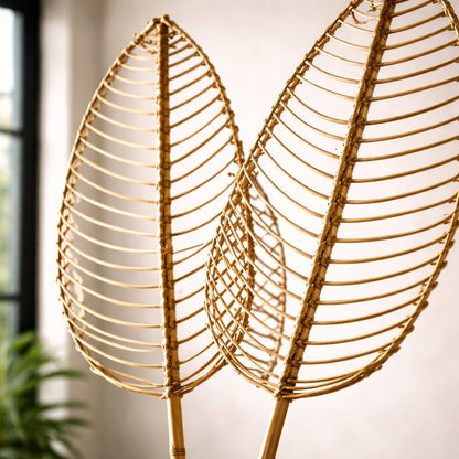 80” Oversized Bamboo Leaf - Palm Style